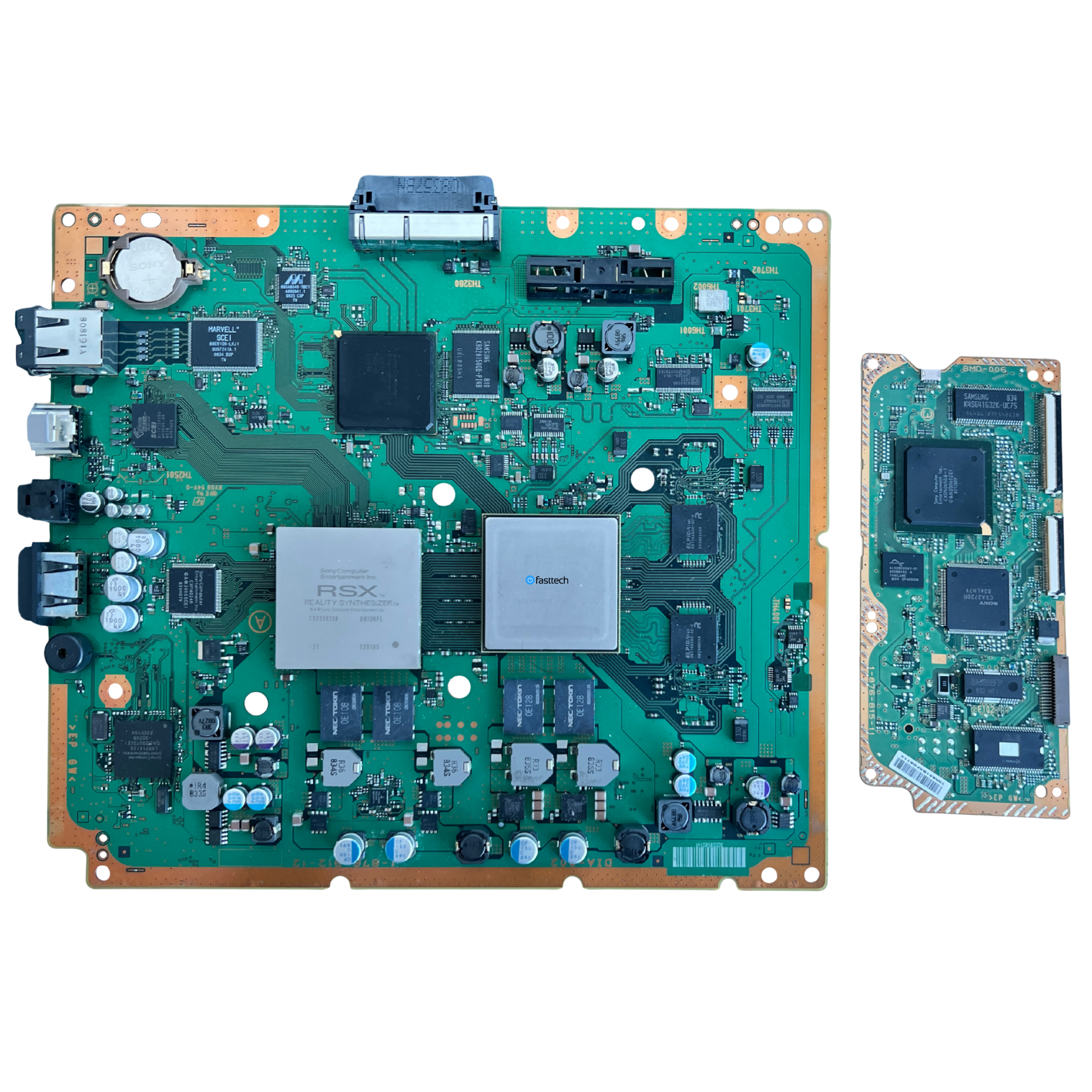 PlayStation 3 CECHK01 Motherboard + Disc Drive Board (DIA-002 PlayStation 3 CECHK01 Motherboard + Disc Drive Board (DIA-002
